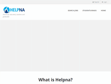 Tablet Screenshot of helpna.com